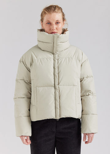 Doudoune courte femme Pyrenex Harmonie Crop Willow Grey