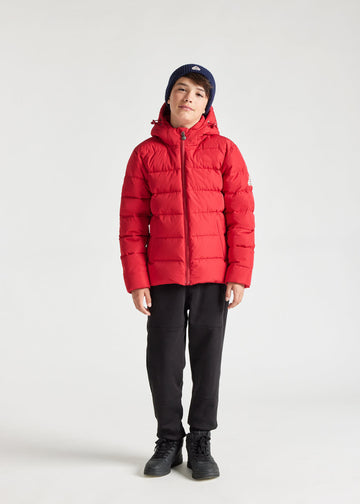 Doudoune à capuche enfant Pyrenex Spoutnic Ribbon red