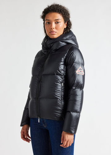 Doudoune femme Pyrenex Karla à capuche Black