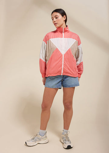 Coupe vent pour femme Erine Multi peach